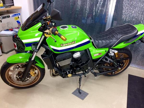 Kawasaki ZRX1200 DAEG Final Edition　バイクコーティング