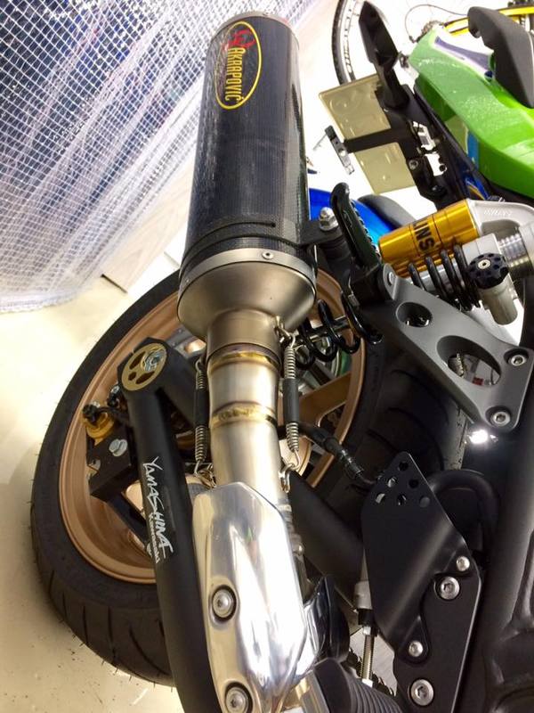 Kawasaki ZRX1200 DAEG Final Edition バイクコーティング