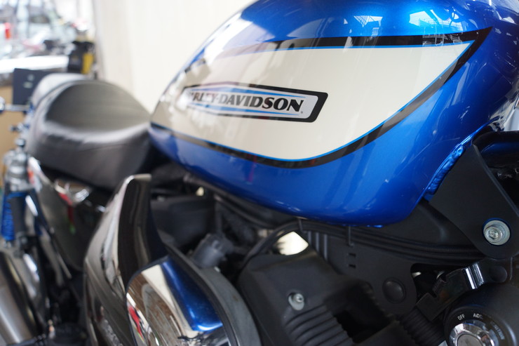 ハーレーダビッドソン　XL1200R スポーツスター　バイクコーティングのサムネイル