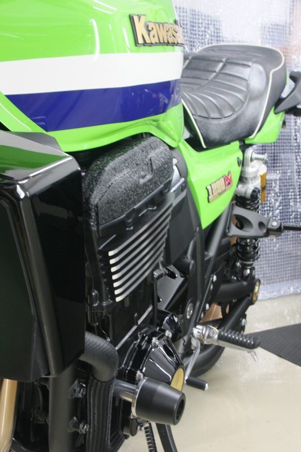 Kawasaki ZRX1200 DAEG Final Edition バイクコーティング